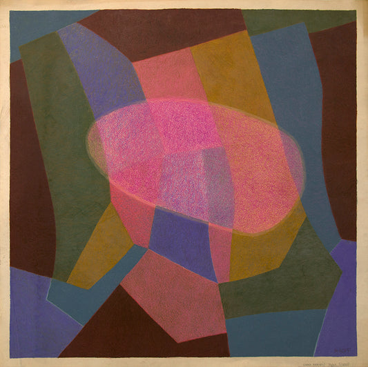 Land Series: Pink Cloud, Drawing