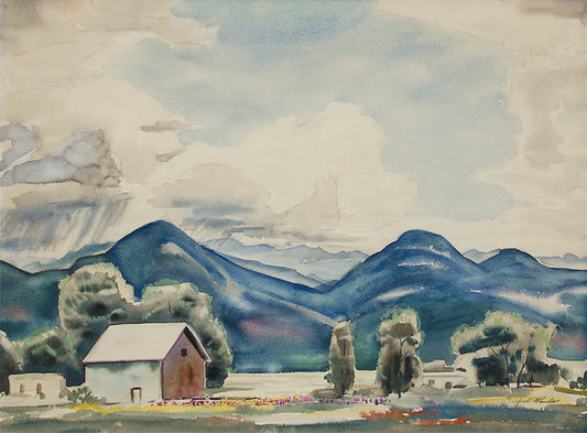 Sangre de Cristo Mountains, Colorado, Painting