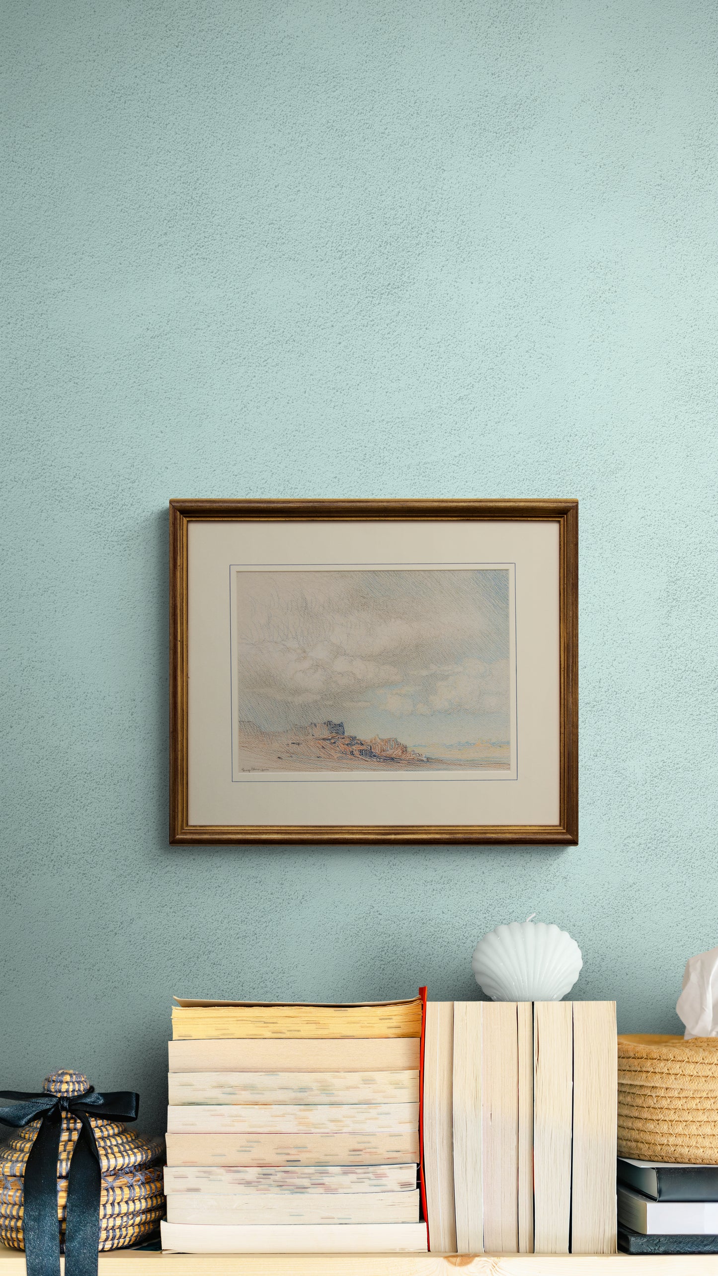 Untitled (Storm Over Desert Landscape, Arizona), Drawing, 1924