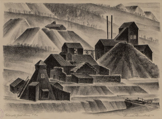 Colorado Gold Mine, Print, 1933
