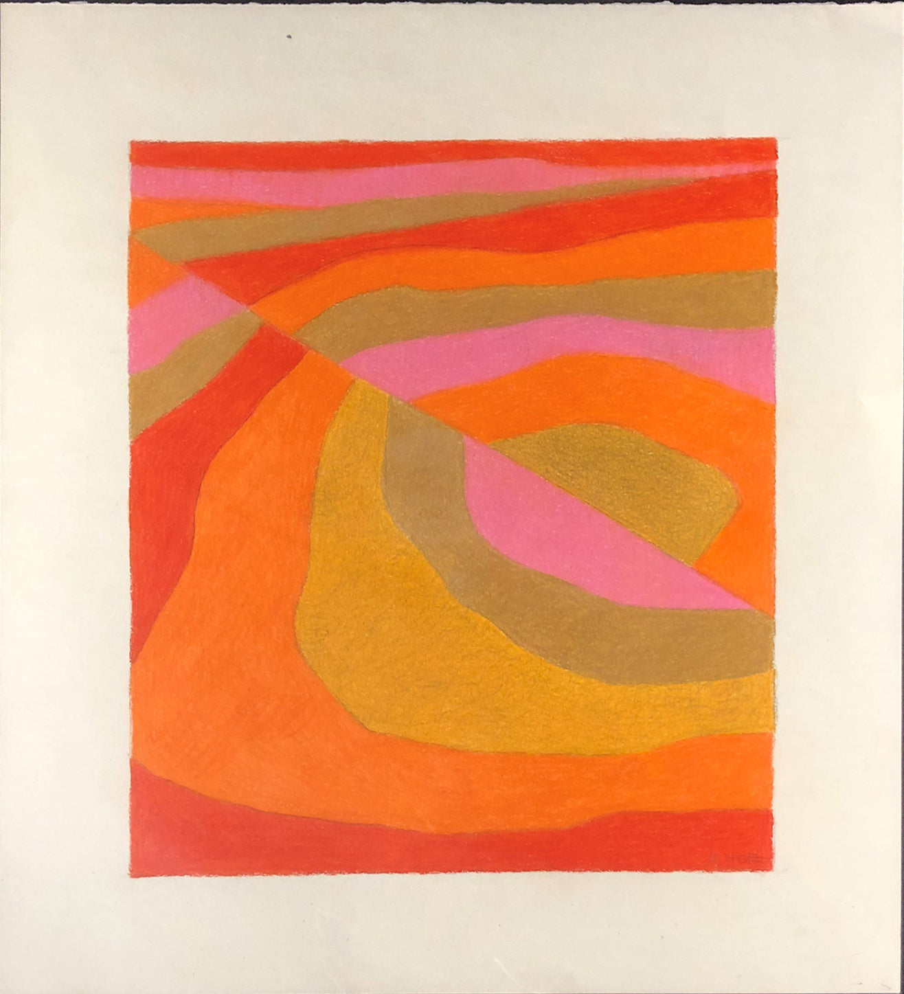 Spring Field (Field Series), Drawing