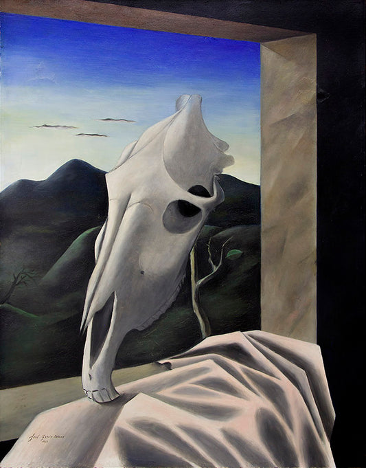 Untitled (Sueno del Caballo/Cranium or Expressive Cranium), Painting, 1939