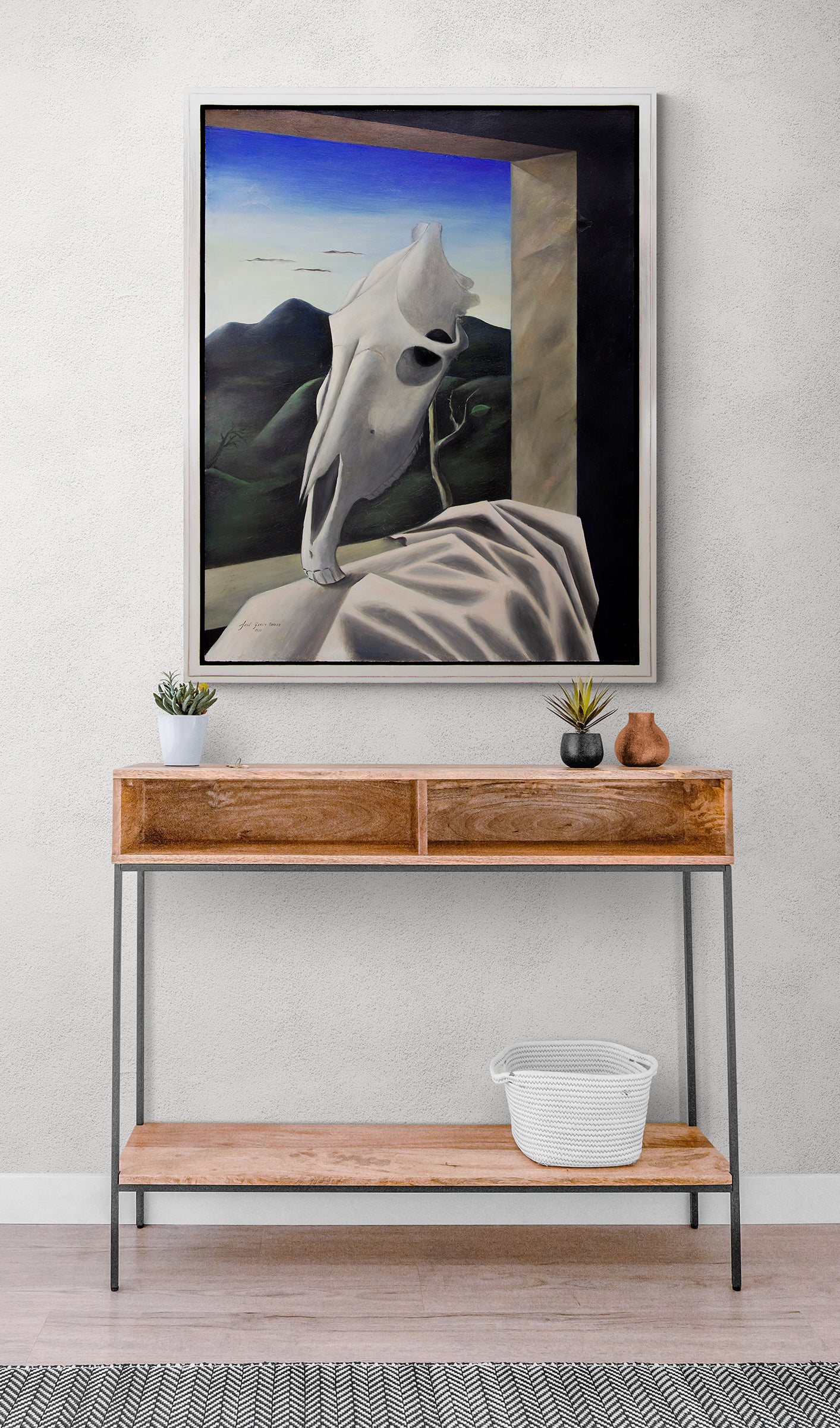 Untitled (Sueno del Caballo/Cranium or Expressive Cranium), Painting, 1939