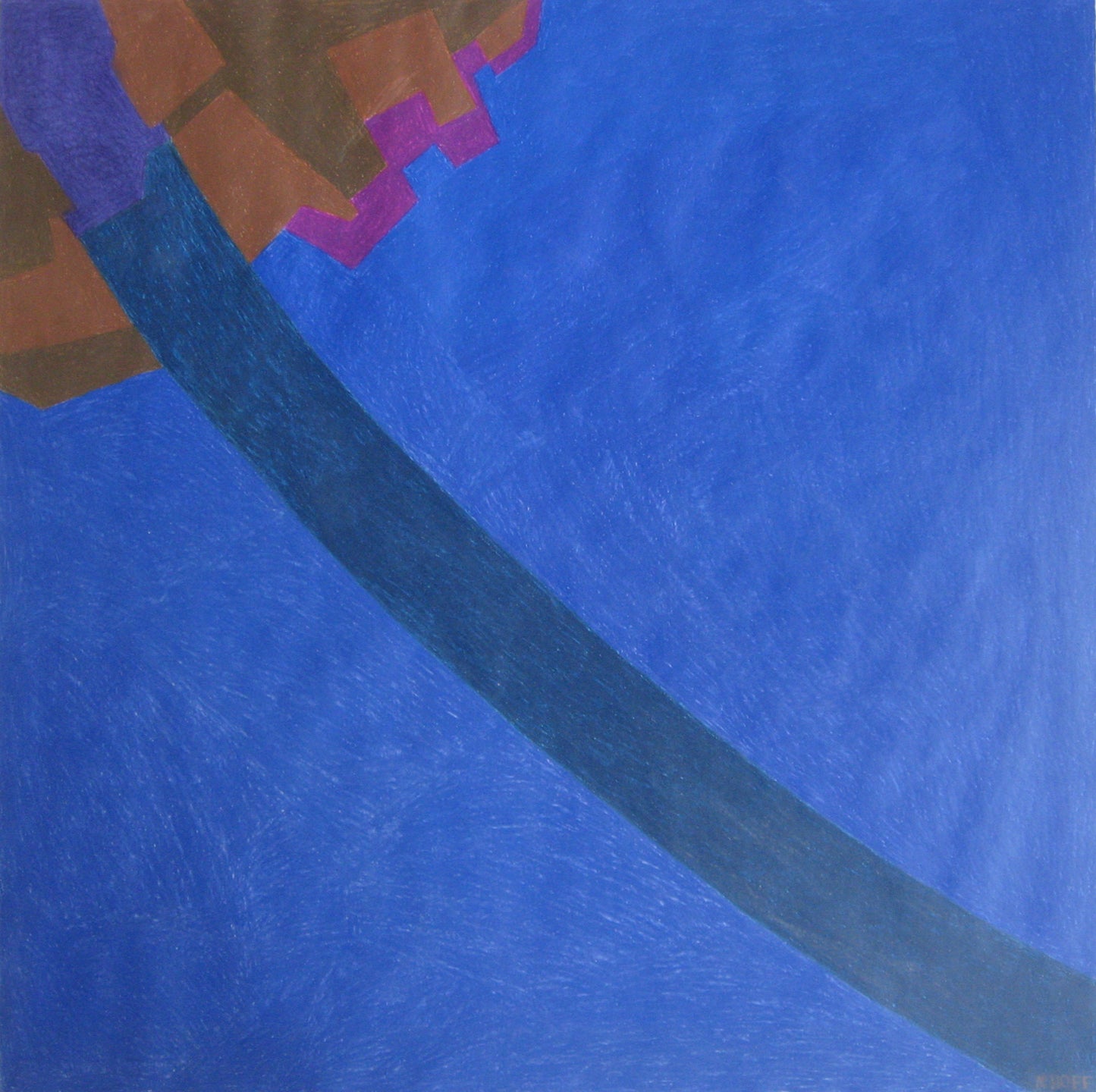 River Tunnel (Path Series), Drawing
