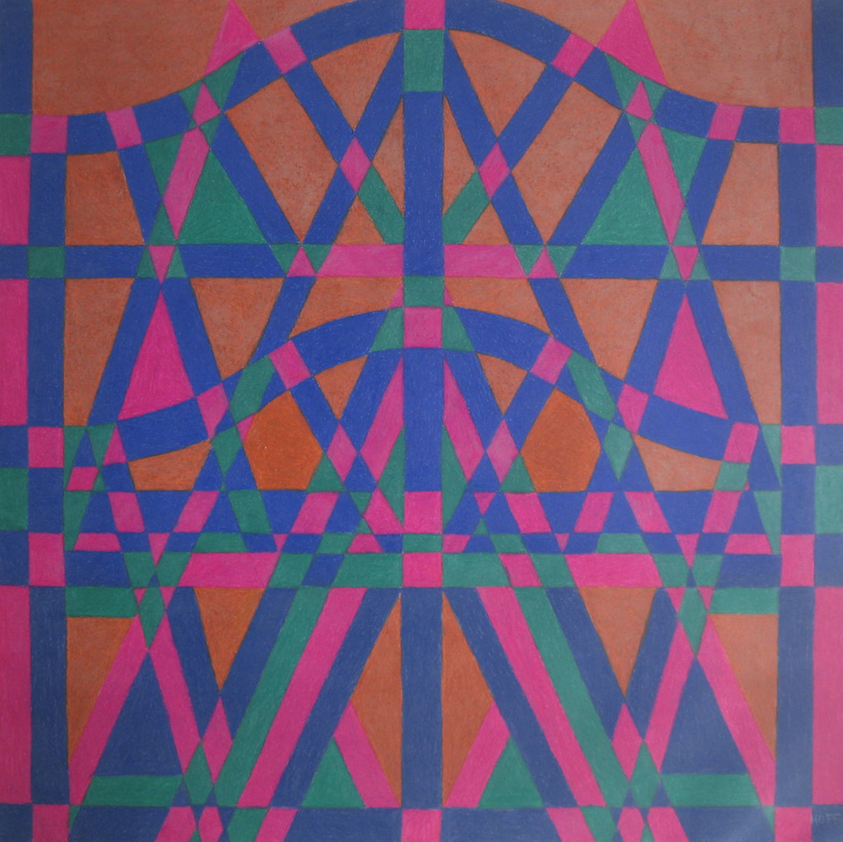 Woven Bridge (Pattern Series), Drawing