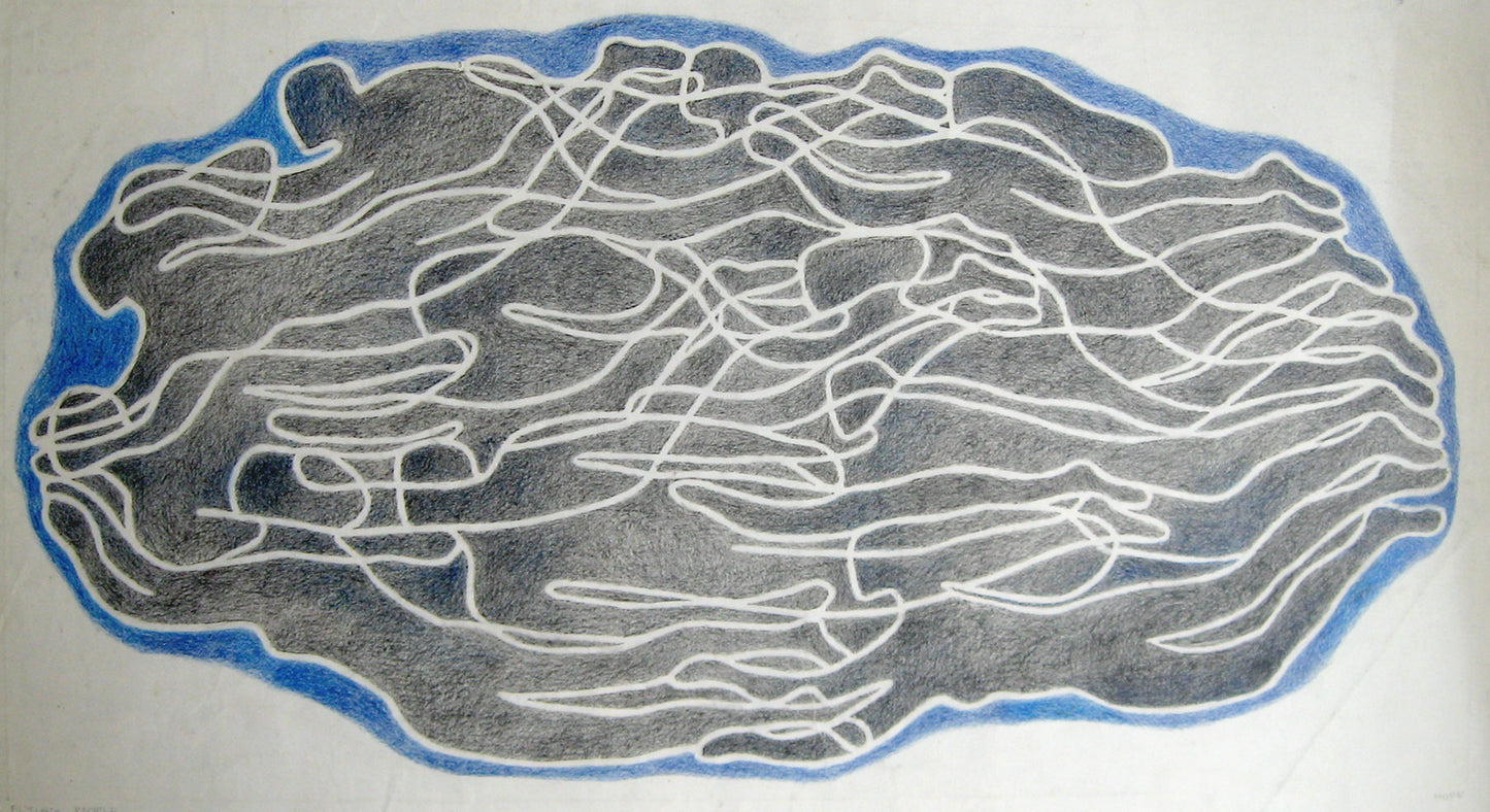Flying People (Artists Proof), Drawing