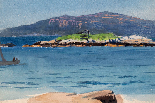 Untitled (California Coast), Painting, circa 1925