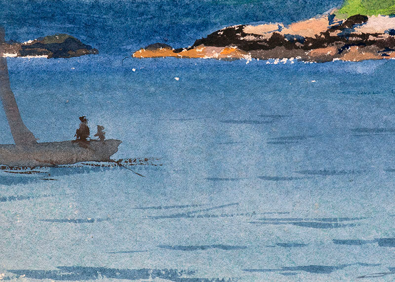 Untitled (California Coast), Painting, circa 1925