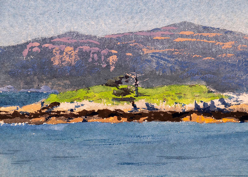 Untitled (California Coast), Painting, circa 1925