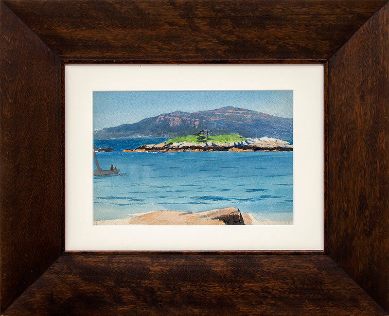 Untitled (California Coast), Painting, circa 1925
