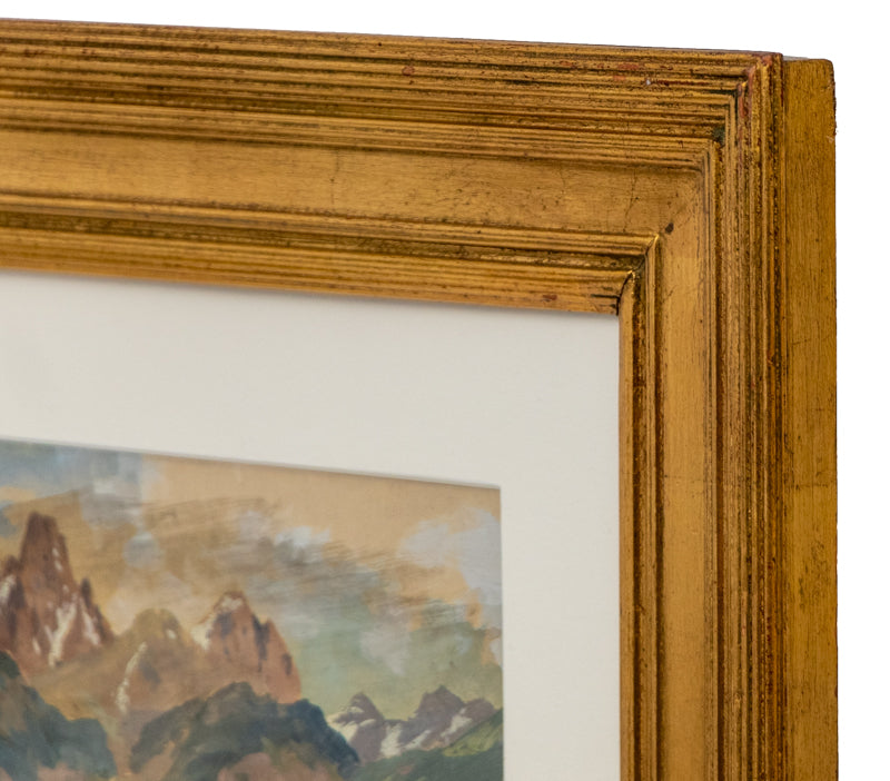 Untitled (Colorado Landscape), Painting, circa 1910