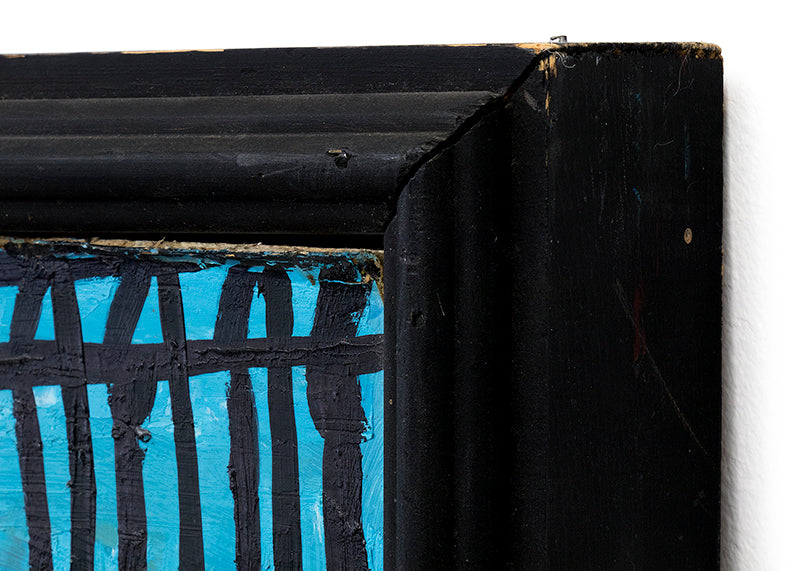 Birdcage (People and Birds Inside Cage), Painting, 1957