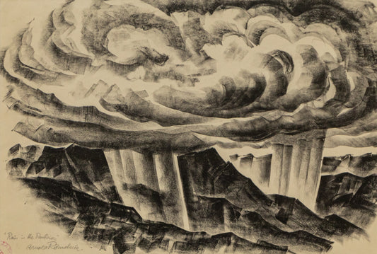 Rain in the Rockies, Print, circa 1939