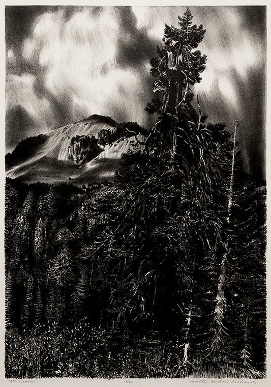 Mt Lassen; 19/20 (Northern California), Print