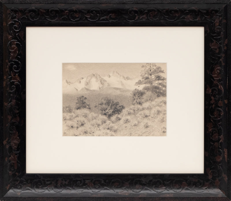 Untitled (Rocky Mountain National Park), Drawing, circa 1910
