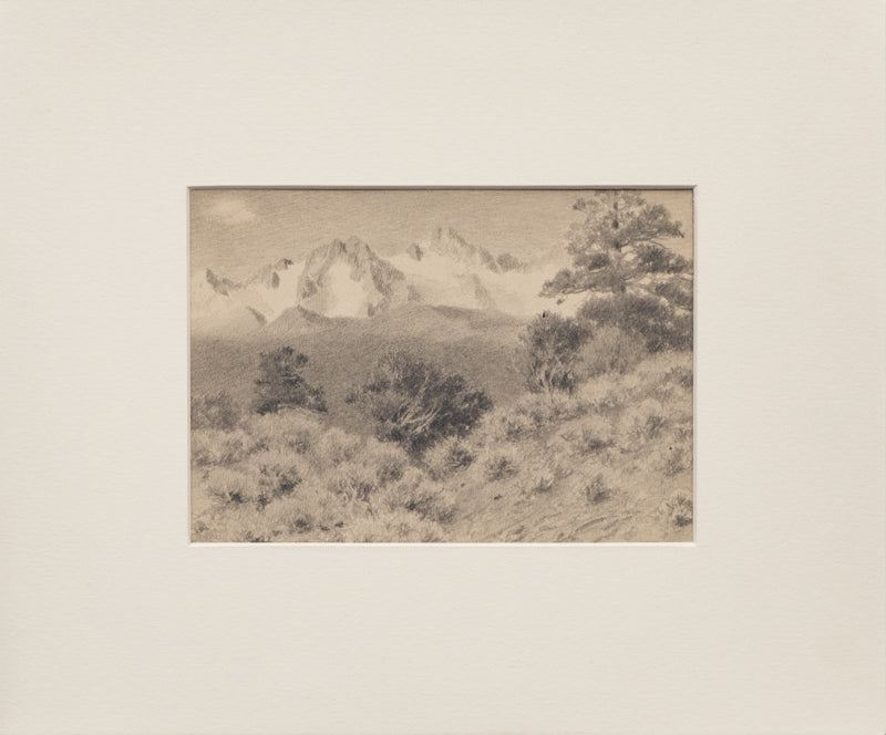 Untitled (Rocky Mountain National Park), Drawing, circa 1910