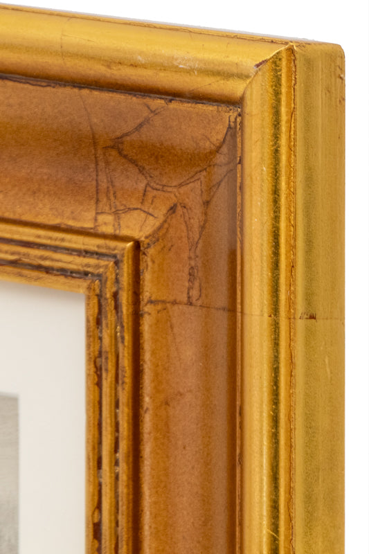 Creekbed Gold (Colorado Landscape with River), Drawing, circa 1910