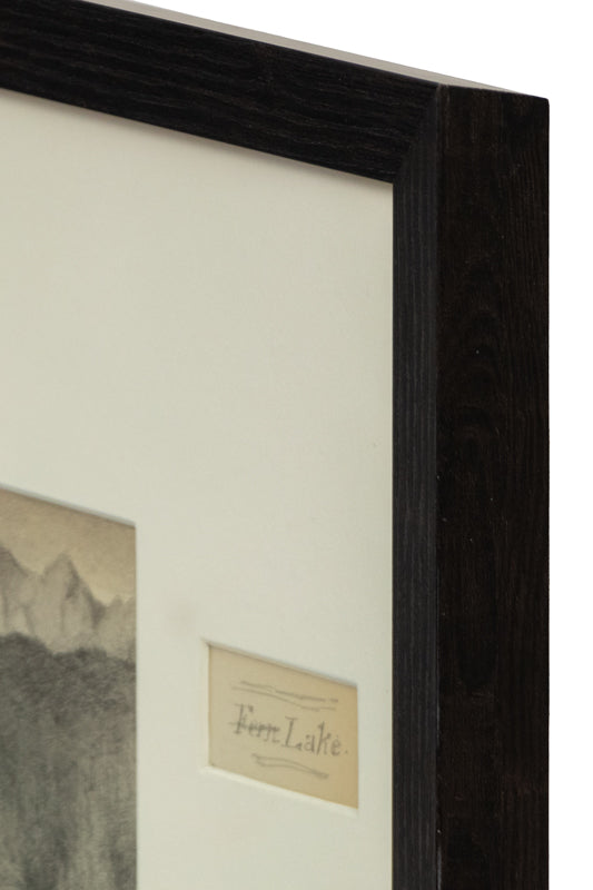 Fern Lake (Rocky Mountain National Park, Colorado), Drawing, circa 1910