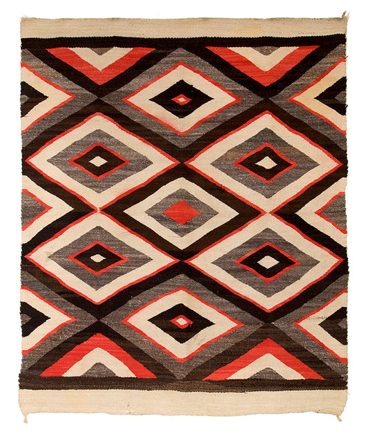 Pan-Reservation Trading Post Rug, circa 1920-1930