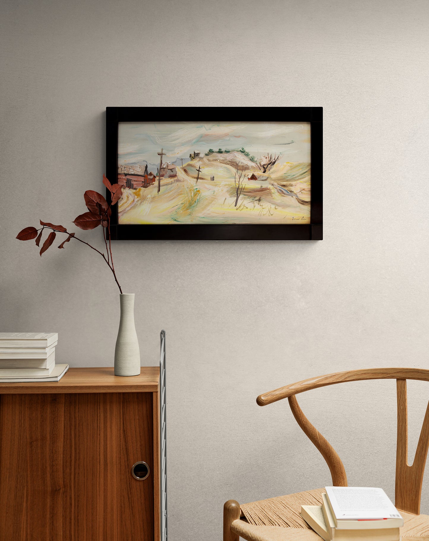 Untitled (Colorado Mountain Town), Painting