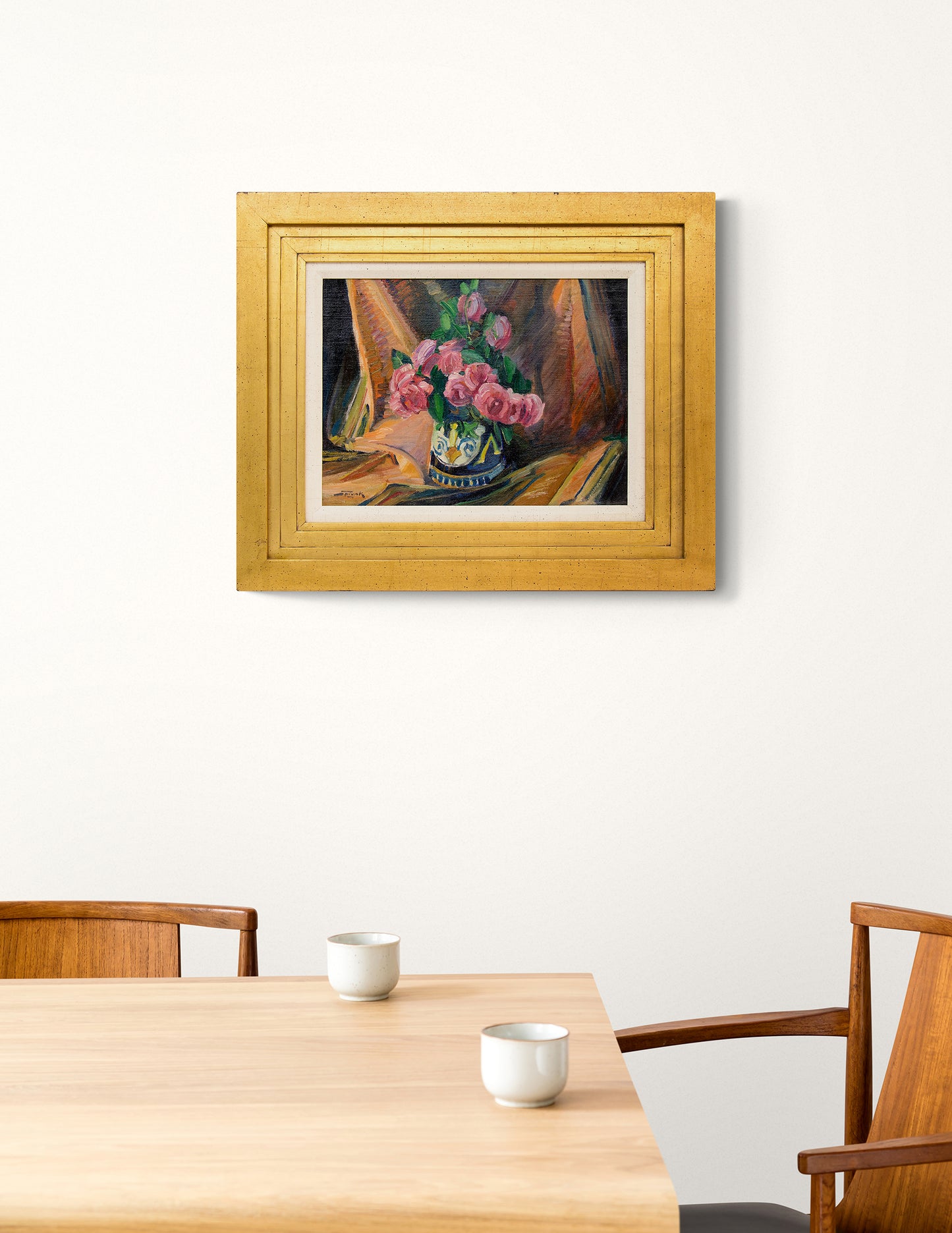 Untitled (Still Life with Pink Roses), Painting