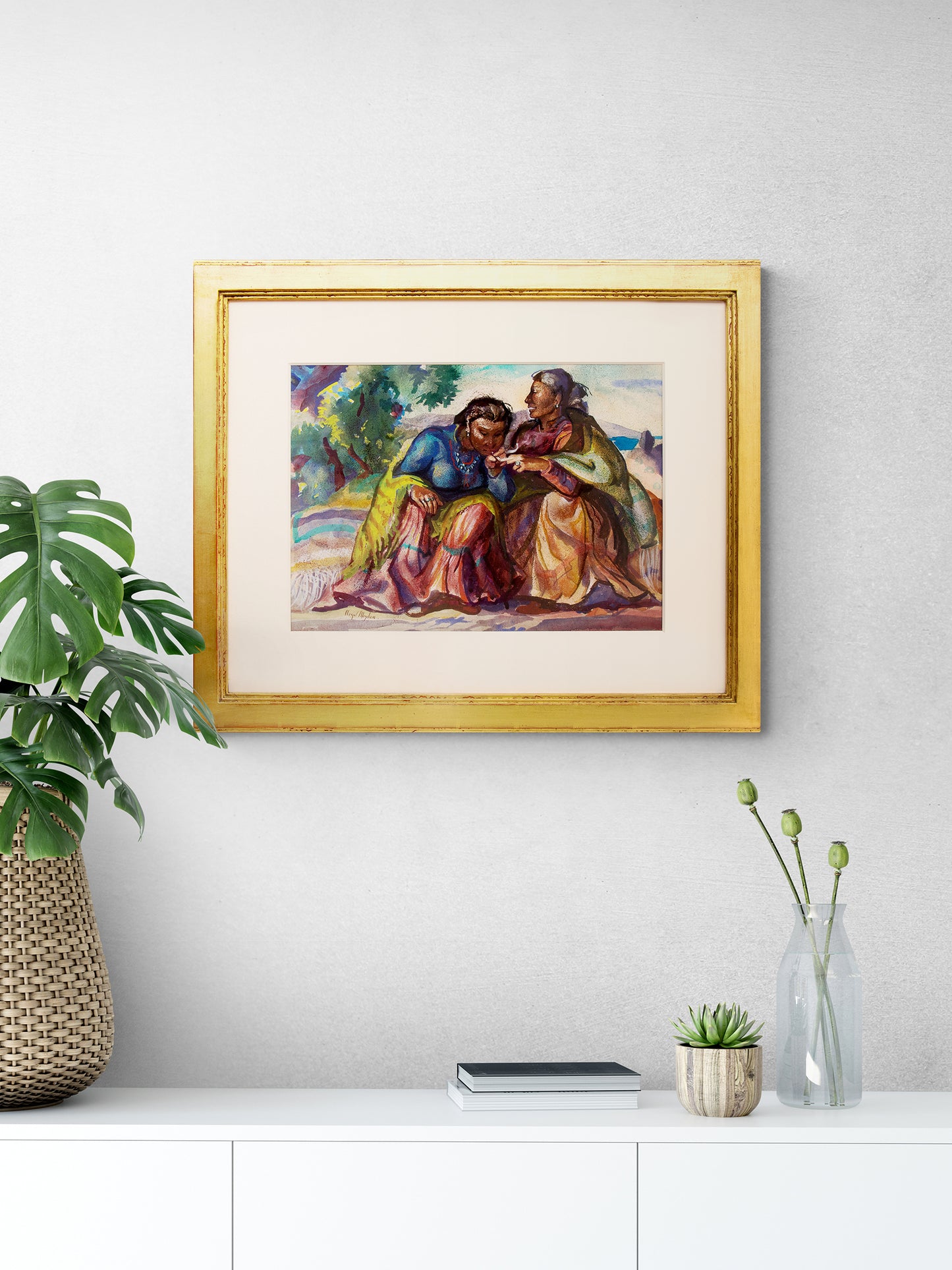Untitled (Two Women), Painting