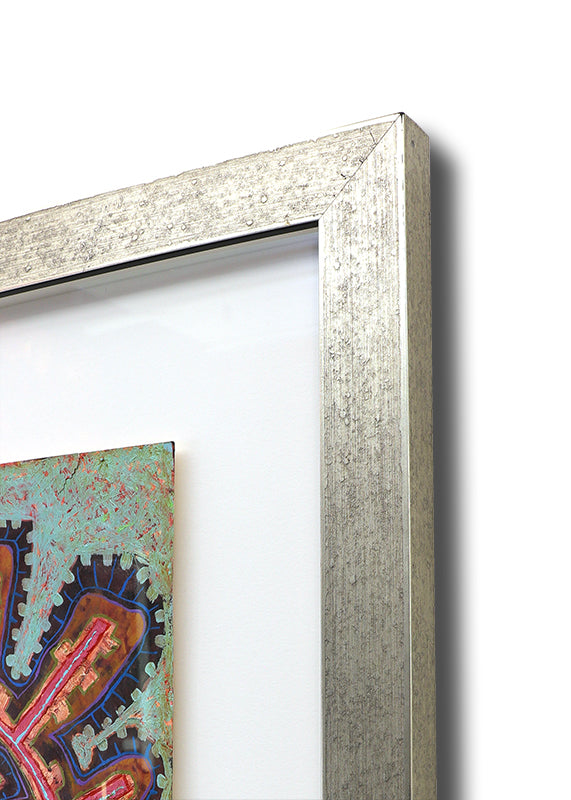 The Garden (Abstract in Red, Orange, Blue, and Green), Painting, 1965