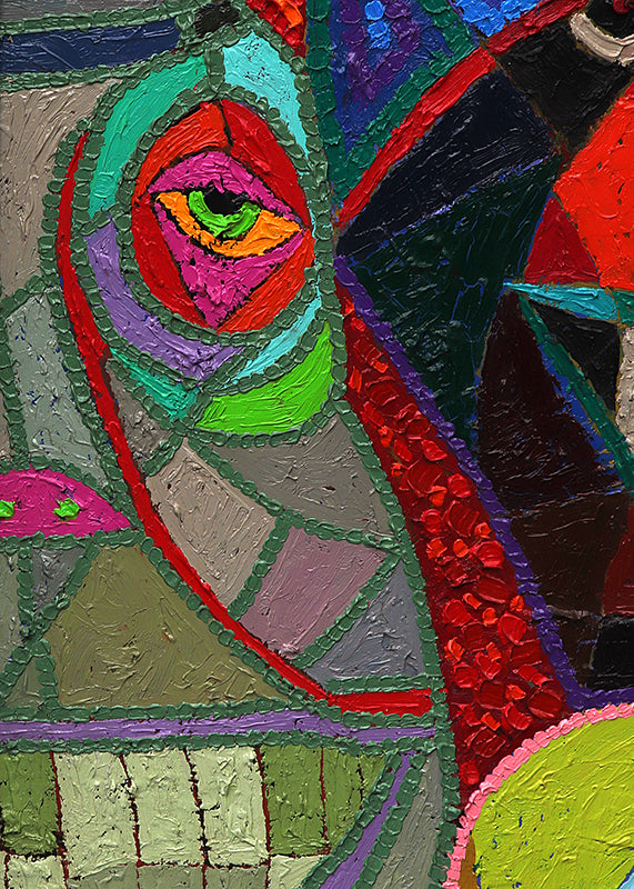 Masks, Painting, 1980