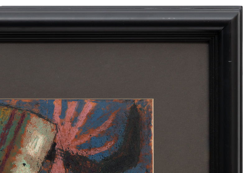 The Fallen Witch (Abstracted Figure of a Witch), Painting, 1960