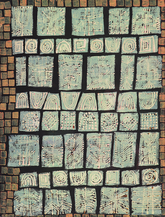 Mystic Writing (Abstract in Green, Umber, and Black), Painting, 1946-1952