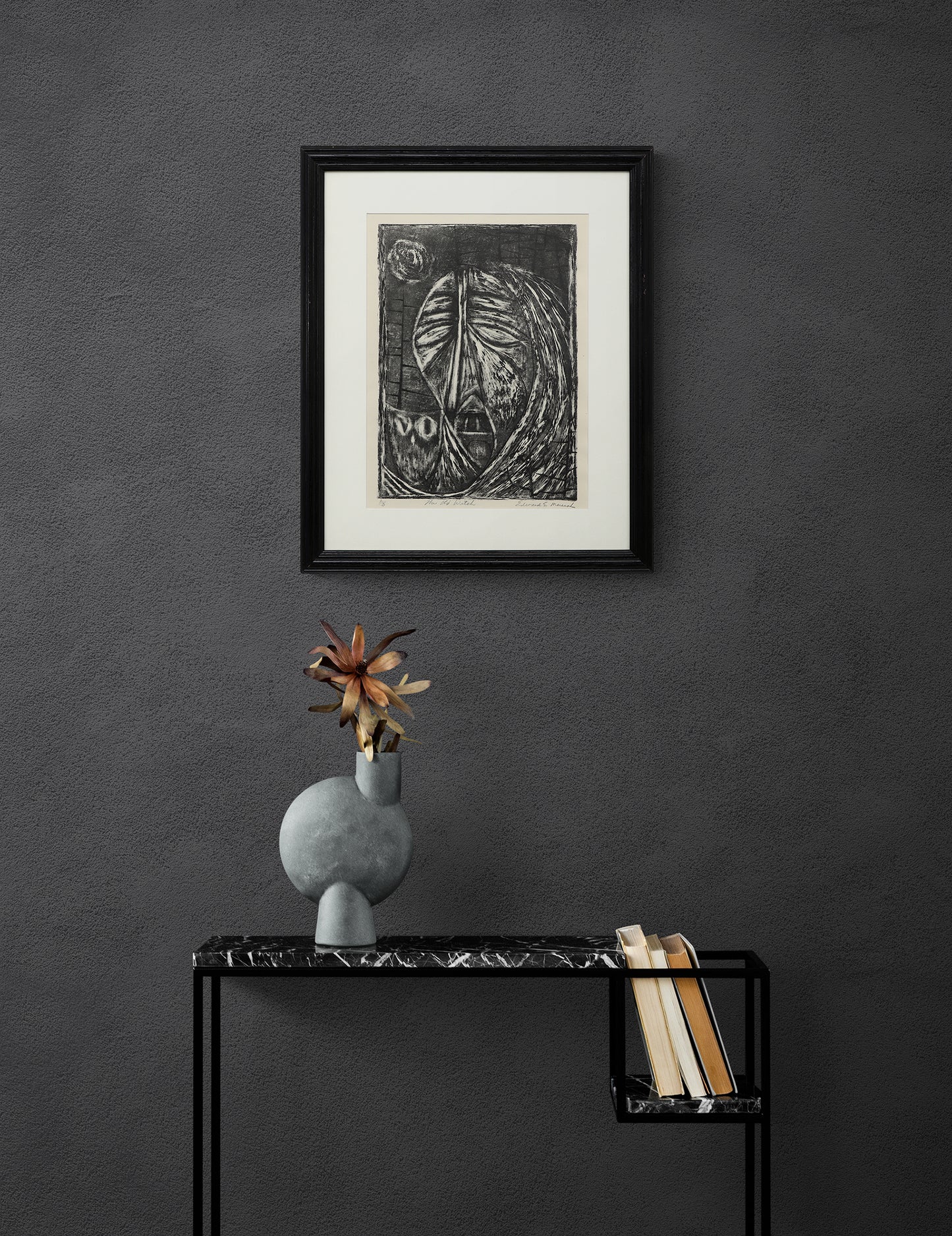 The Old Witch (Ed's Last Litho) (2/5), Print, 1948