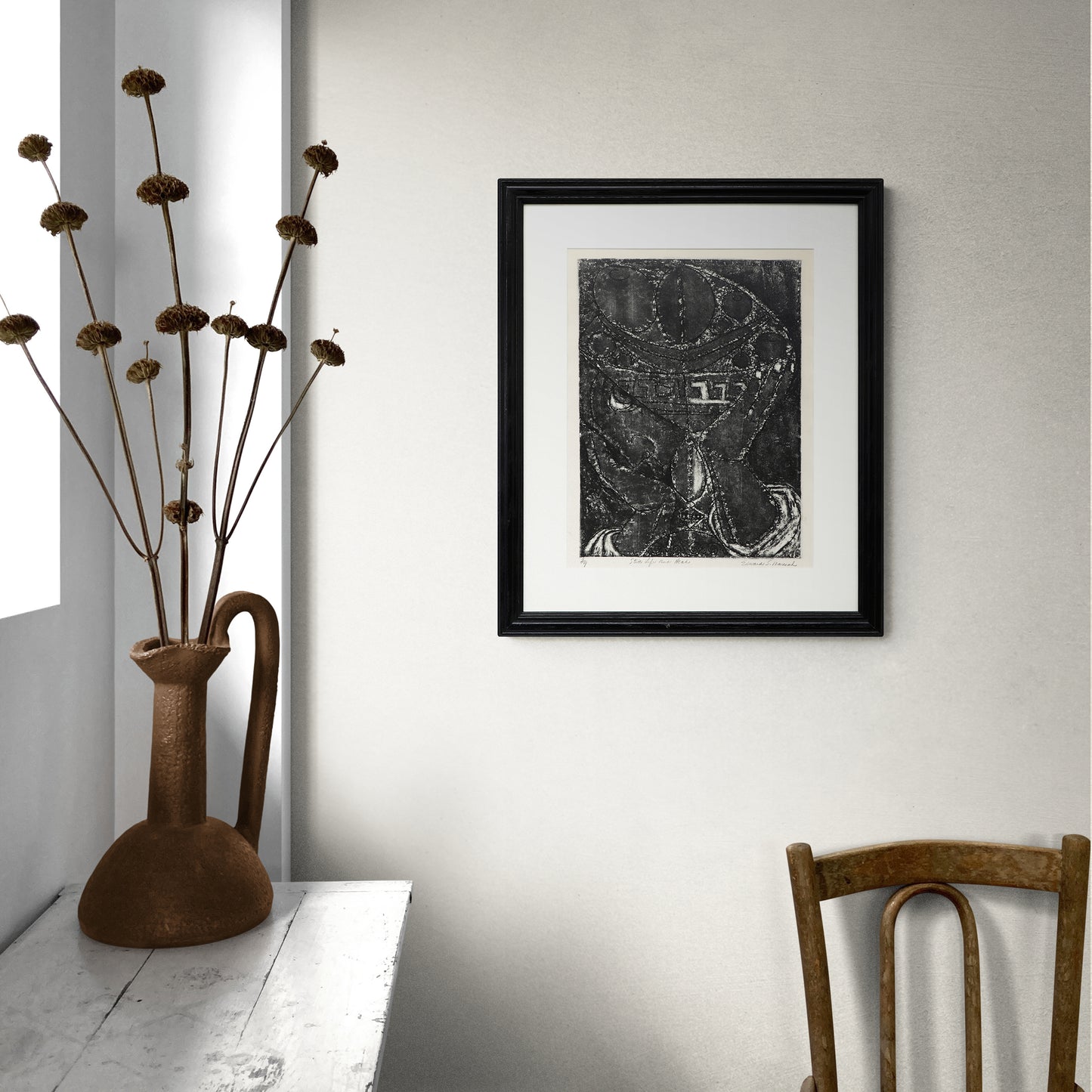 Still Life with Head (2/7), Print, 1948