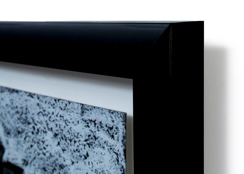 Untitled #21 (Abstract in Blue, Black, and Gray), Painting