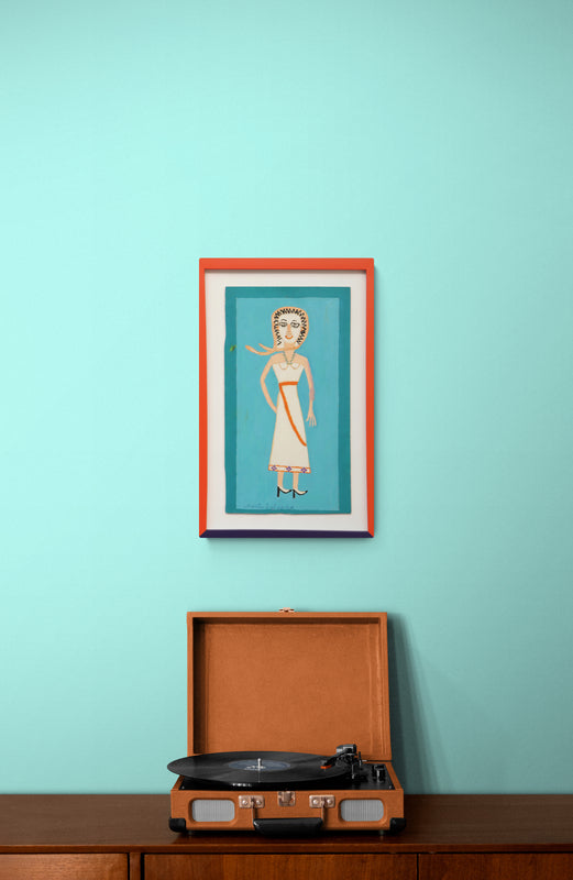Pinky (Silhouette of a Woman), Painting, 1963