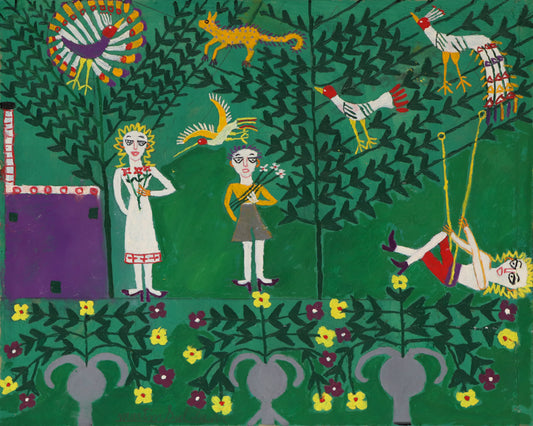 Girl in Swing, Painting, 1953-1965