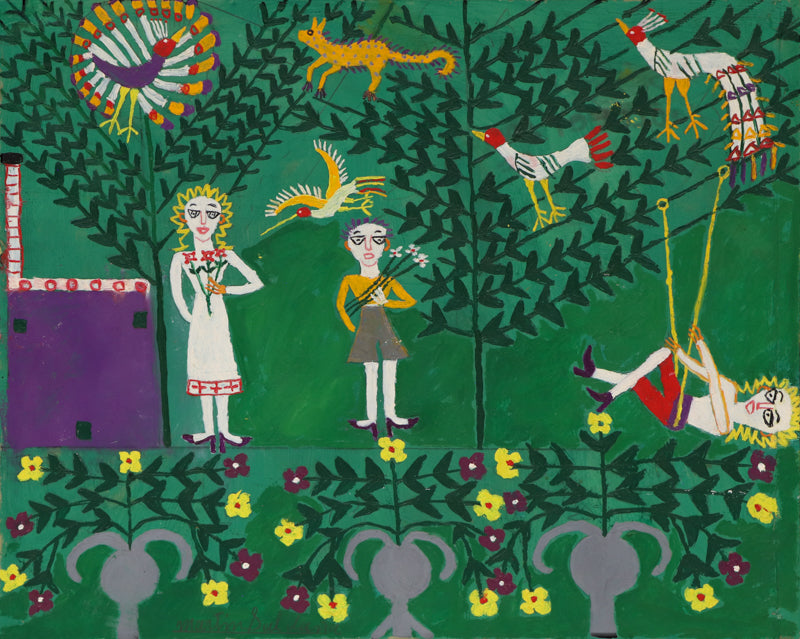 Girl in Swing, Painting, 1953-1965