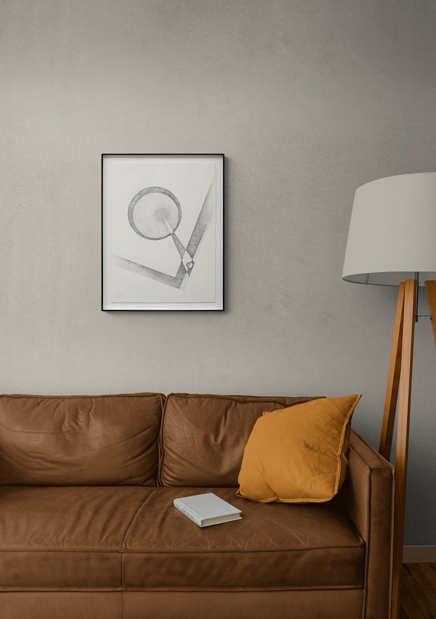 Untitled (Abstract in Black and White), Drawing