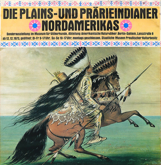 Die Plains- Und Prarieindianer Nordamerikas, Poster, 1973