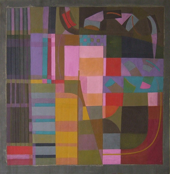 Patchwork Night, Painting, 1981