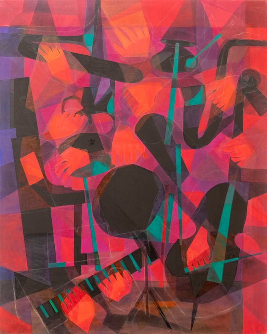 Jazz Play, Painting