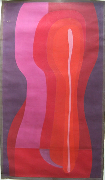 Incantation in Red, Painting, 1973