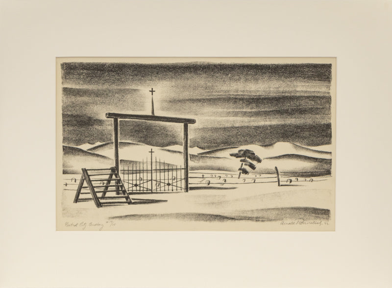 Central City Cemetery (17/25), Print, 1933