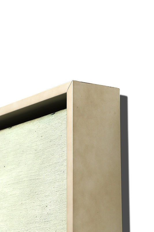 Water #1 (Abstract in Cyan, Violet, and Yellow), Painting, circa 1967