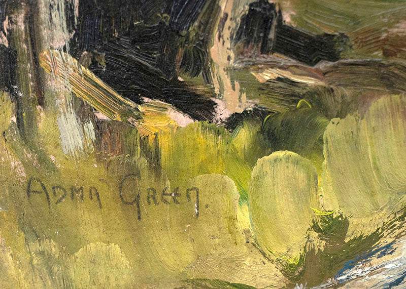 Colorado Mountain Town, Painting, 1920-1940