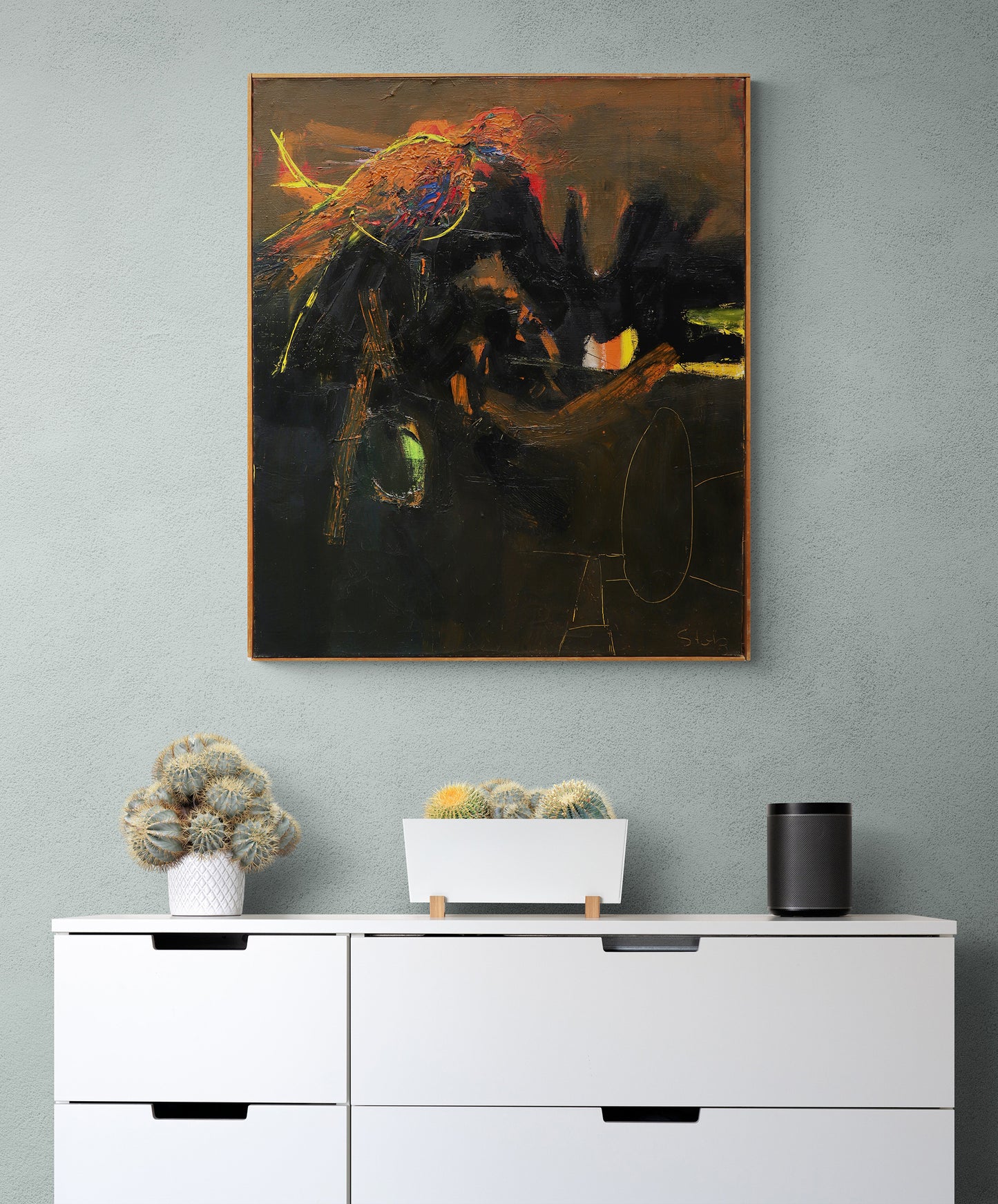 Untitled (Abstract of Bird), Painting