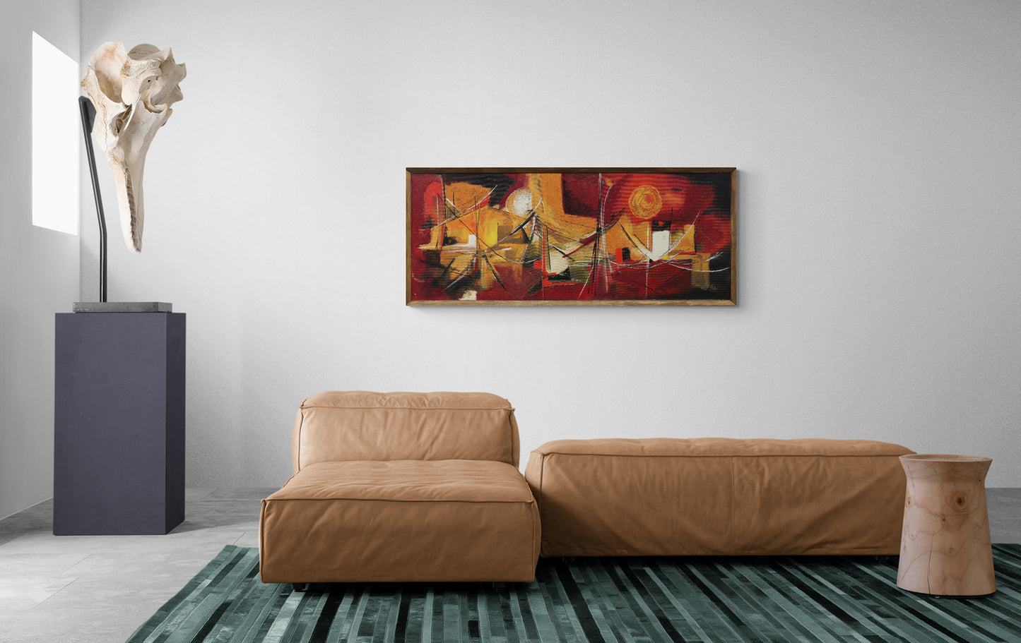 Untitled (Abstract Cityscape),