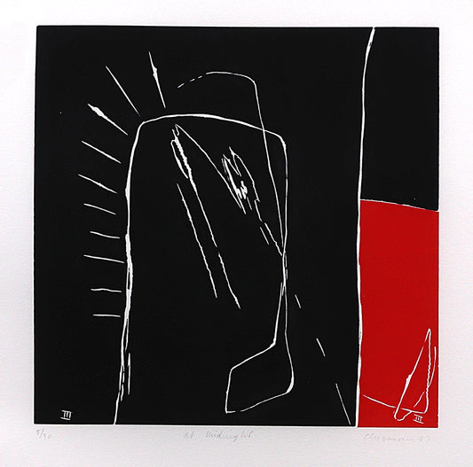 At Midnight, Print, dated 1987