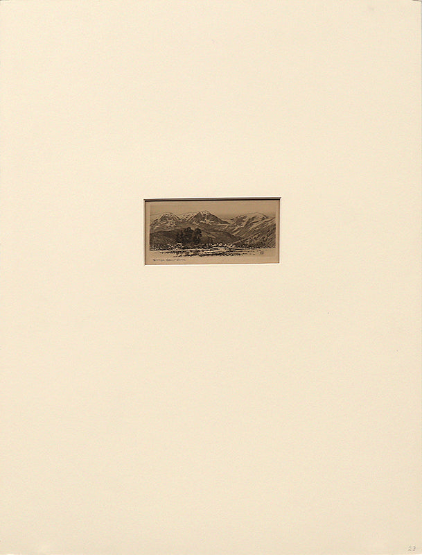 Horseshoe Park, Rocky Mountain National Park, Colorado, Print, circa 1915