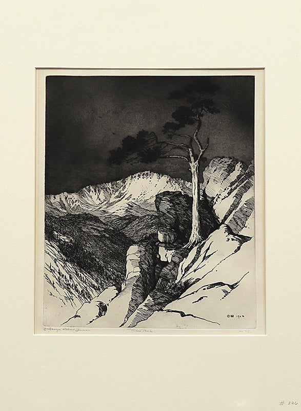 Pikes Peak (Colorado), Print, circa 1922