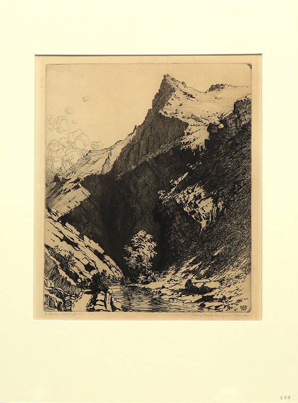 Bear Creek Canyon - Denver (Colorado), Print, 1922
